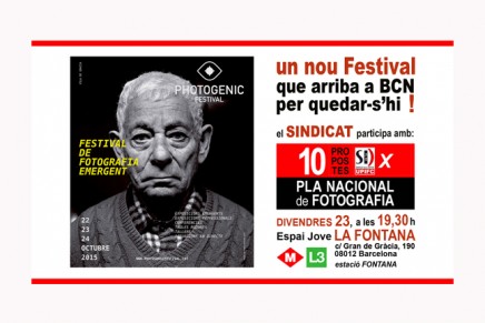 Lluís Salom (UPIFC): presentació de “10 propostes al PNF” en el PHOTOGÈNIC 2015 (festival de fotografia emergent)