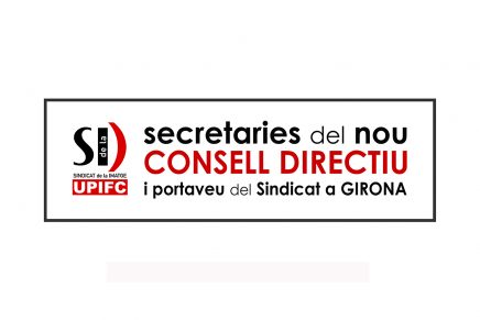 Secretaries del nou Consell Directiu (23·05·2016)